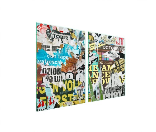 SZKLANA PŁYTA OCHRONNA NA KUCHENKĘ 2x45x52 Pop Art.