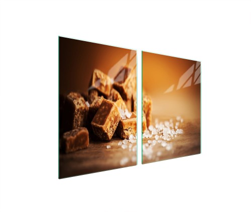 SZKLANA PŁYTA OCHRONNA NA KUCHENKĘ 2x45x52 Deser