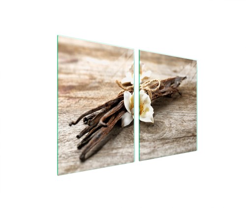 SZKLANA PŁYTA OCHRONNA NA KUCHENKĘ 2x45x52 Wanilia