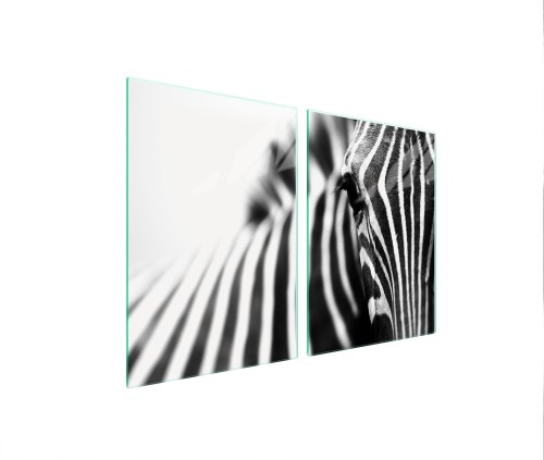 SZKLANA PŁYTA OCHRONNA NA KUCHENKĘ 2x45x52 Zebra