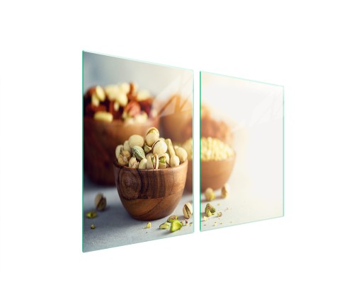 SZKLANA PŁYTA OCHRONNA NA KUCHENKĘ 2x45x52 Kuchnia