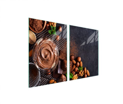 SZKLANA PŁYTA OCHRONNA NA KUCHENKĘ 2x45x52 Kuchnia