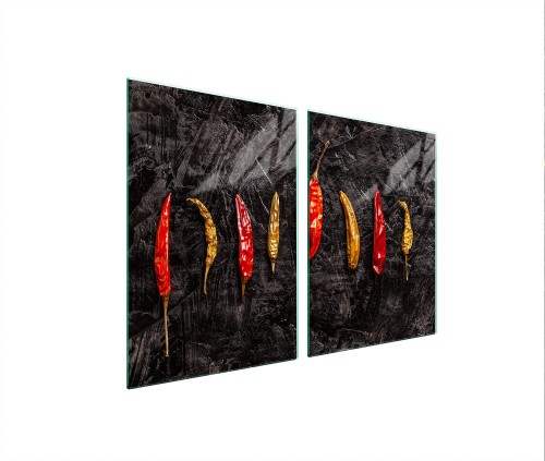 SZKLANA PŁYTA OCHRONNA NA KUCHENKĘ 2x45x52 Chili