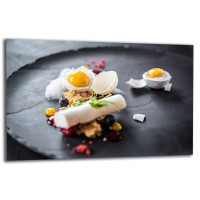 SZKLANA PŁYTA OCHRONNA NA KUCHENKĘ 80x52 90547