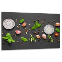 SZKLANA PŁYTA OCHRONNA NA KUCHENKĘ 80x52 90630
