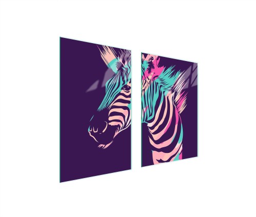 SZKLANA PŁYTA OCHRONNA NA KUCHENKĘ 65x52 Zebra