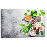 SZKLANA PŁYTA OCHRONNA NA KUCHENKĘ 80x52 90658