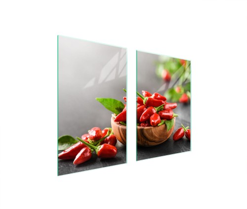 SZKLANA PŁYTA OCHRONNA NA KUCHENKĘ 65x52 Chili