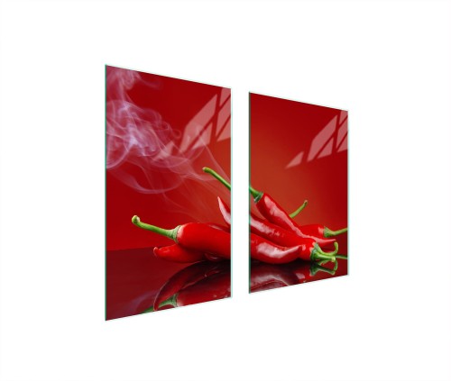 SZKLANA PŁYTA OCHRONNA NA KUCHENKĘ 65x52 Chili