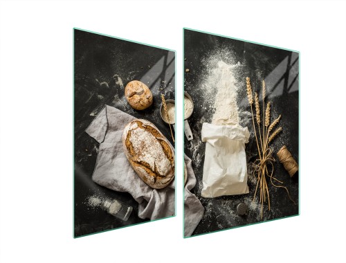 SZKLANA PŁYTA OCHRONNA NA KUCHENKĘ 70x52 Kuchnia