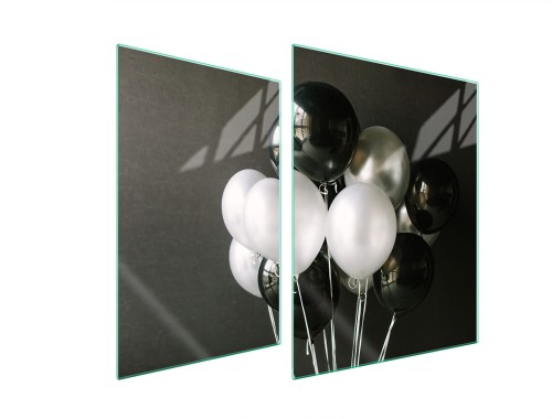 SZKLANA PŁYTA OCHRONNA NA KUCHENKĘ 70x52 Balon