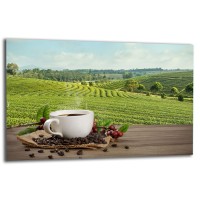 SZKLANA PŁYTA OCHRONNA NA KUCHENKĘ 80x52 90814