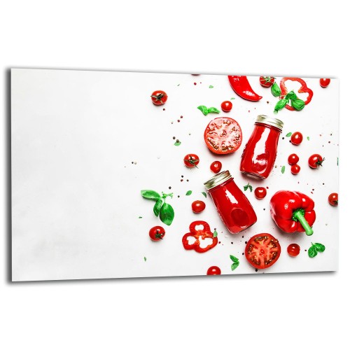 SZKLANA PŁYTA OCHRONNA NA KUCHENKĘ 80x52 90910