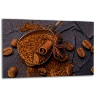 SZKLANA PŁYTA OCHRONNA NA KUCHENKĘ 80x52 90930