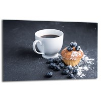 SZKLANA PŁYTA OCHRONNA NA KUCHENKĘ 80x52 90931