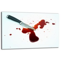 SZKLANA PŁYTA OCHRONNA NA KUCHENKĘ 80x52 90932