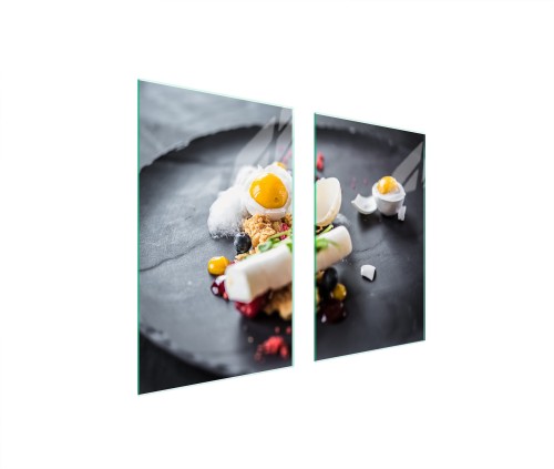 SZKLANA PŁYTA OCHRONNA NA KUCHENKĘ 75x52 Kuchnia