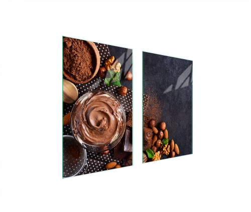 SZKLANA PŁYTA OCHRONNA NA KUCHENKĘ 75x52 Kuchnia