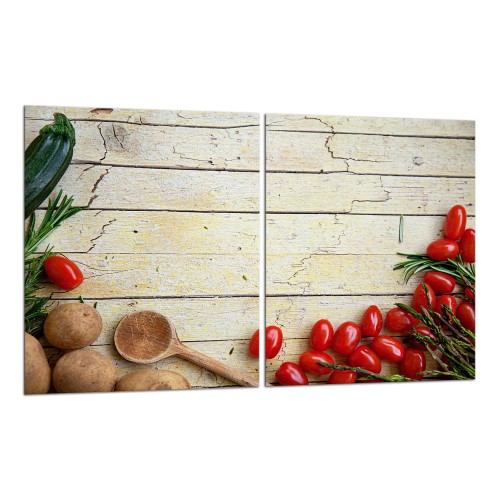 SZKLANA DESKA DO KROJENIA ZESTAW 2x40x52 50021