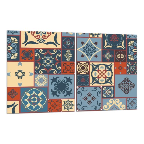 SZKLANA DESKA DO KROJENIA ZESTAW 2x40x52 50033