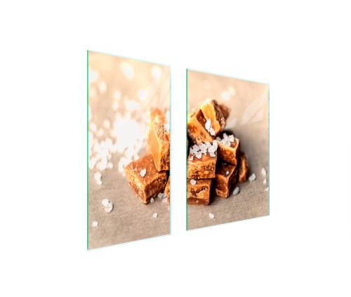SZKLANA PŁYTA OCHRONNA NA KUCHENKĘ 75x52 Deser
