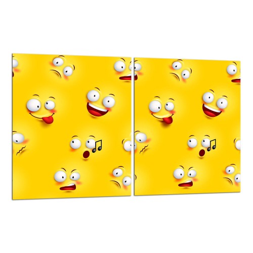 SZKLANA DESKA DO KROJENIA ZESTAW 2x40x52 50048