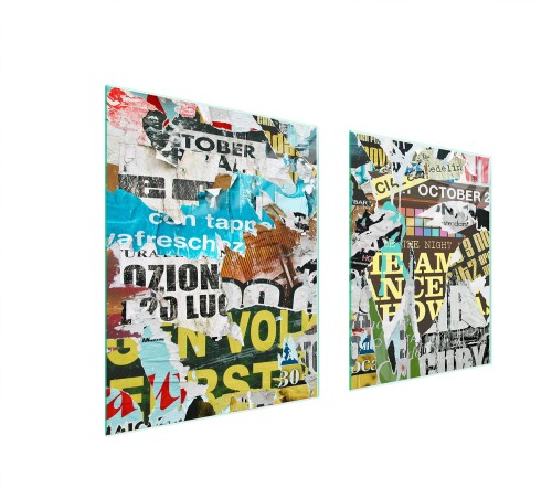 SZKLANA PŁYTA OCHRONNA NA KUCHENKĘ 85x52 Pop Art.