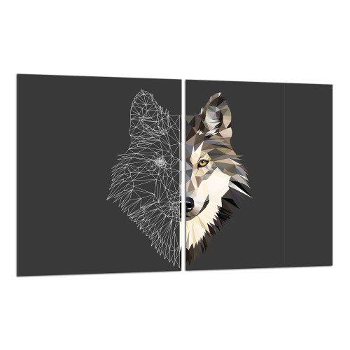 SZKLANA DESKA DO KROJENIA ZESTAW 2x40x52 50136