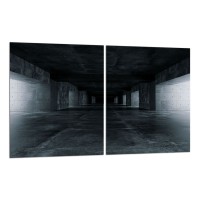 SZKLANA DESKA DO KROJENIA ZESTAW 2x40x52 50139