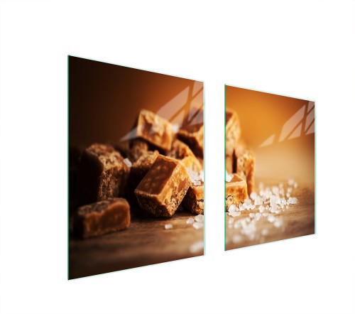 SZKLANA PŁYTA OCHRONNA NA KUCHENKĘ 85x52 Deser