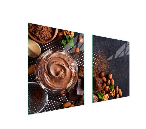 SZKLANA PŁYTA OCHRONNA NA KUCHENKĘ 85x52 Kuchnia