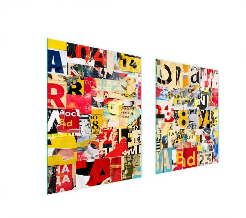 SZKLANA PŁYTA OCHRONNA NA KUCHENKĘ 85x52 Pop Art