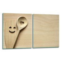 SZKLANA DESKA DO KROJENIA ZESTAW 2x40x52 50254