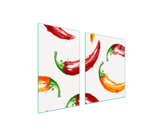 SZKLANA PŁYTA OCHRONNA NA KUCHENKĘ 100x52 Chili