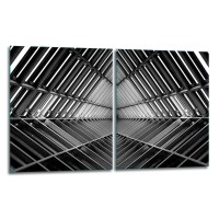 SZKLANA DESKA DO KROJENIA ZESTAW 2x40x52 50268