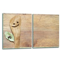 SZKLANA DESKA DO KROJENIA ZESTAW 2x40x52 50278