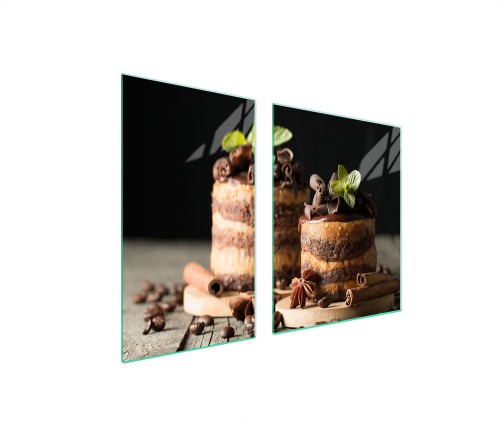 SZKLANA PŁYTA OCHRONNA NA KUCHENKĘ 100x52 Deser