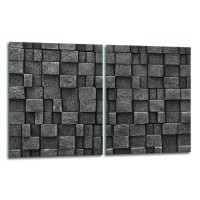 SZKLANA DESKA DO KROJENIA ZESTAW 2x40x52 50329