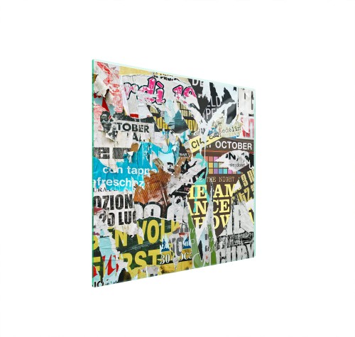 SZKLANA PŁYTA OCHRONNA NA KUCHENKĘ 50x52 Pop Art.