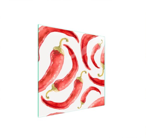 SZKLANA PŁYTA OCHRONNA NA KUCHENKĘ 50x52 Chili