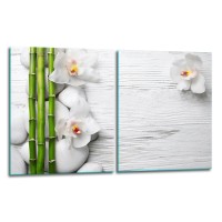 SZKLANA DESKA DO KROJENIA ZESTAW 2x40x52 50377