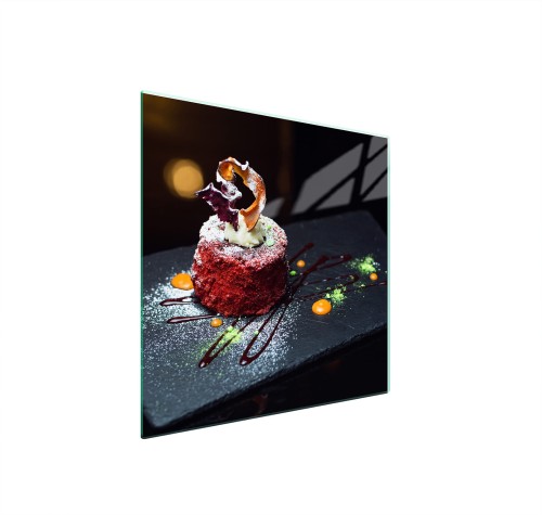 SZKLANA PŁYTA OCHRONNA NA KUCHENKĘ 50x52 Deser