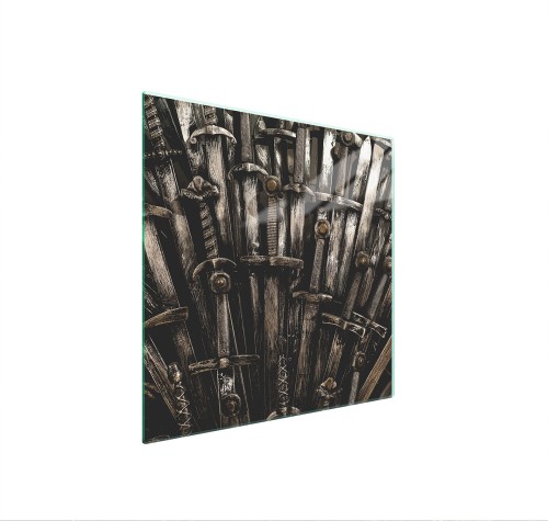 SZKLANA PŁYTA OCHRONNA NA KUCHENKĘ 50x52 Vintage