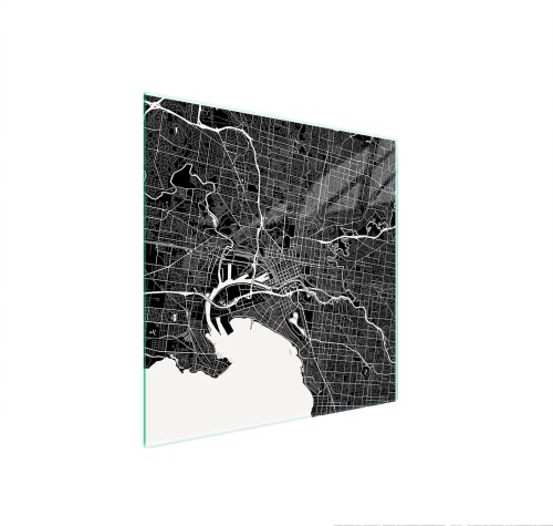 SZKLANA PŁYTA OCHRONNA NA KUCHENKĘ 50x52 Mapa