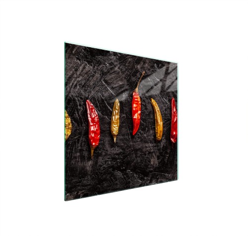 SZKLANA PŁYTA OCHRONNA NA KUCHENKĘ 50x52 Chili
