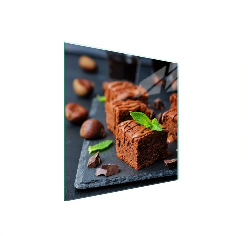 SZKLANA PŁYTA OCHRONNA NA KUCHENKĘ 50x52 Deser