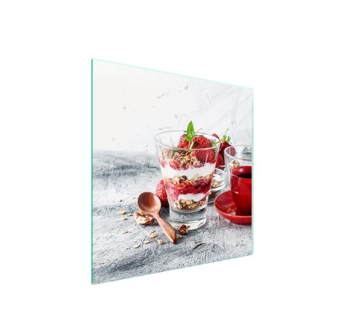 SZKLANA PŁYTA OCHRONNA NA KUCHENKĘ 50x52 Deser