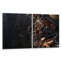 SZKLANA DESKA DO KROJENIA ZESTAW 2x40x52 50463