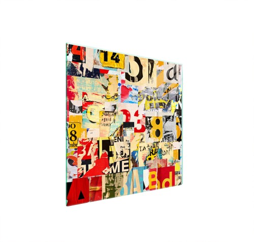 SZKLANA PŁYTA OCHRONNA NA KUCHENKĘ 50x52 Pop Art