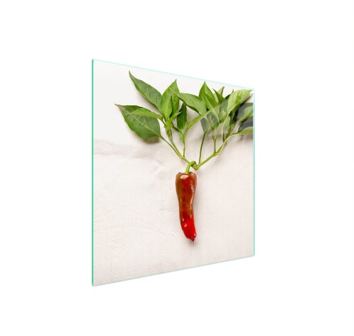 SZKLANA PŁYTA OCHRONNA NA KUCHENKĘ 50x52 Chili